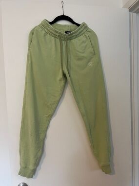 Allbirds Light Green Sweatpants with Elastic Waist Women’s Small